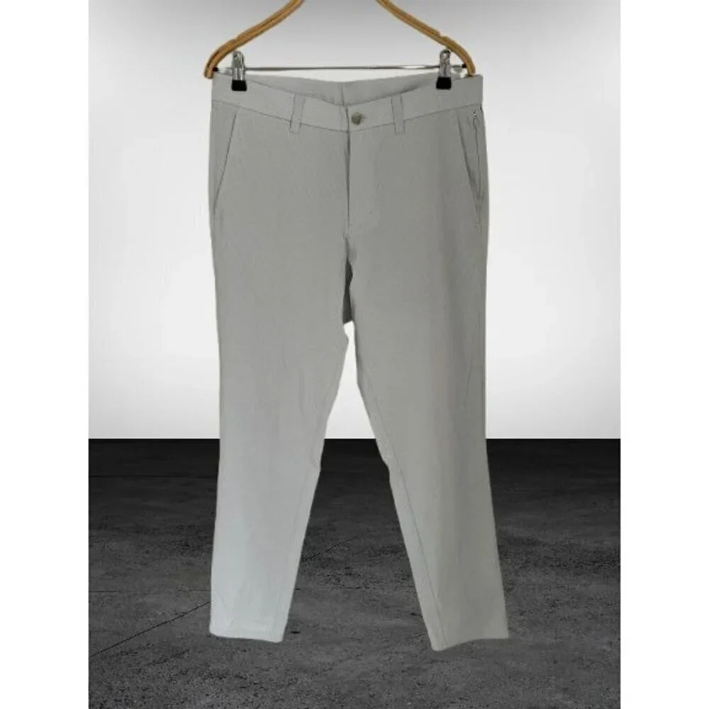 Lululemon ABC Classic-Fit 5 Pocket Casual Pants Off-White Size 34/31